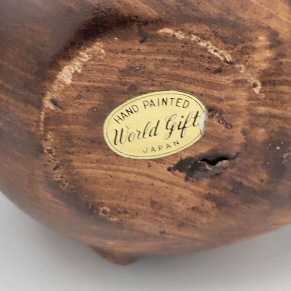 Vintage Pair of World Gift Wide Mouth Fish Trinket Dishes - Picture 9 of 12